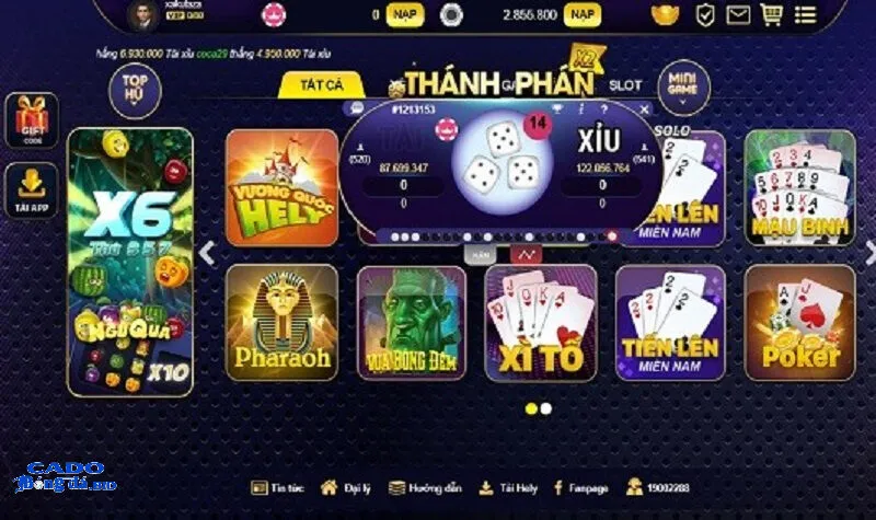 Cách tham gia game Tài Xỉu online tại Cá Độ Bóng Đá